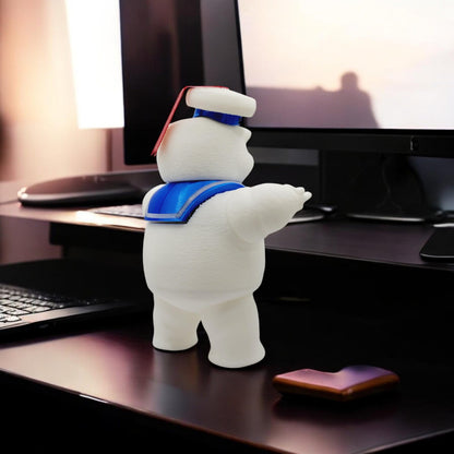 Stay Puft Marshmallow Man 3D Printed Model - Ghostbusters Game Collectible Figurine fan art desk pet image 3