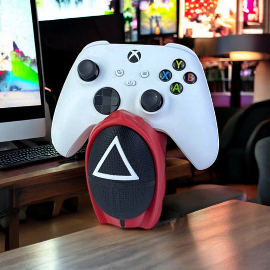 Red Guard Controller Holder3D Printed Model - Squid games Game Collectible Figurine fan art desk pet image 0