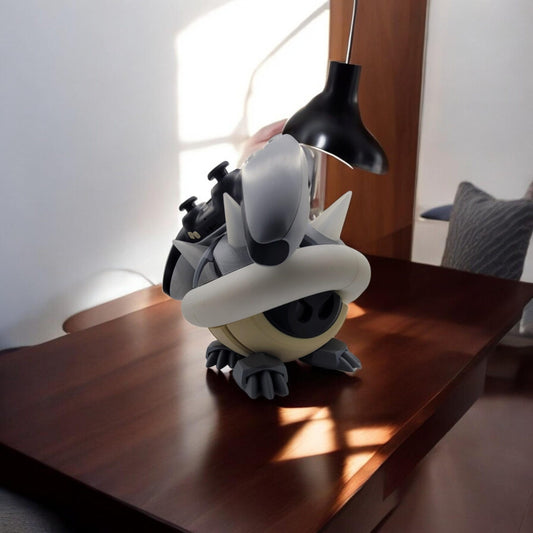 Boney Beetle LED Controller stand 3D Printed Model - Houseware Game Collectible Figurine fan art desk pet image 0