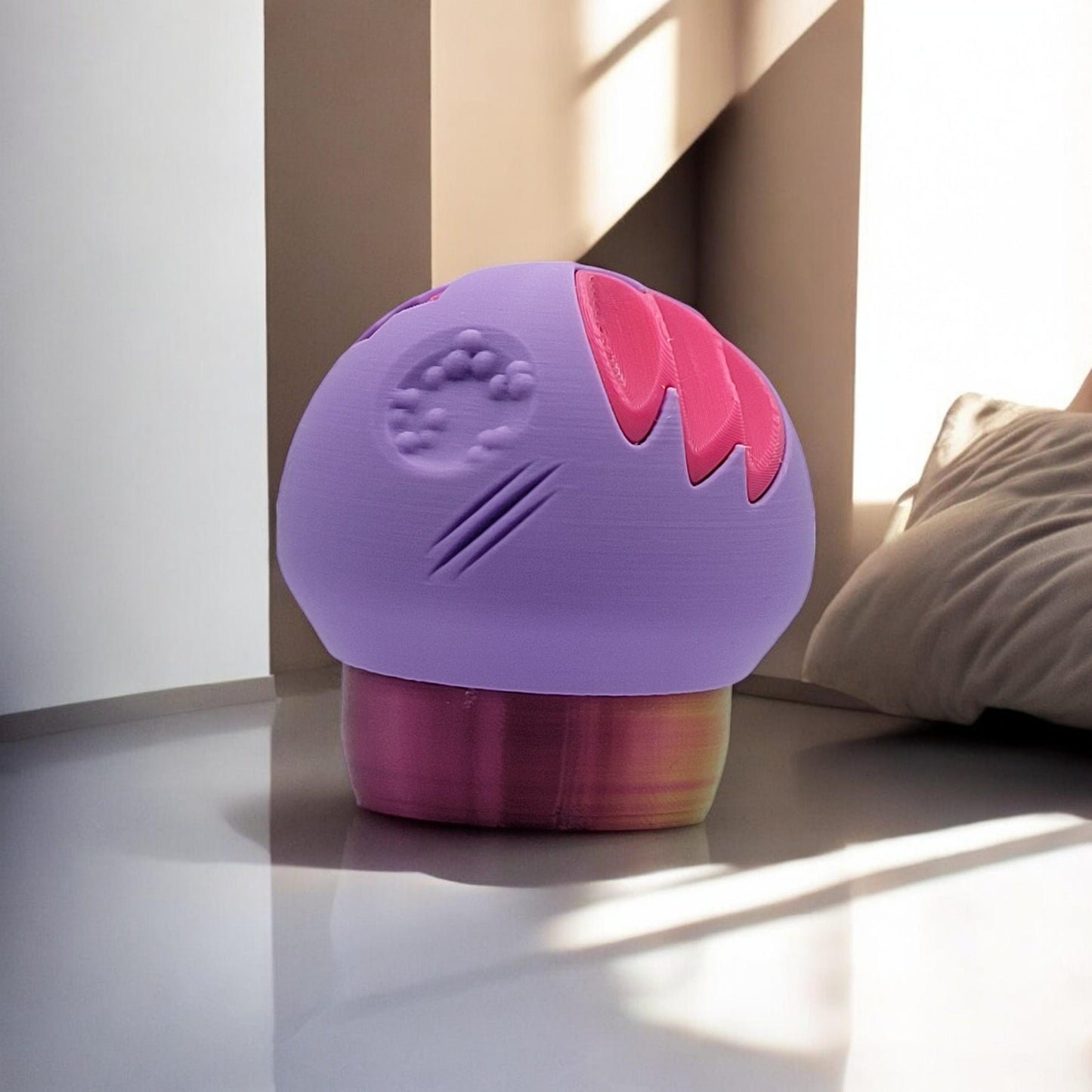 Rotten Mushrooms Container 3D Printed Model - Houseware Game Collectible Figurine fan art desk pet image 8