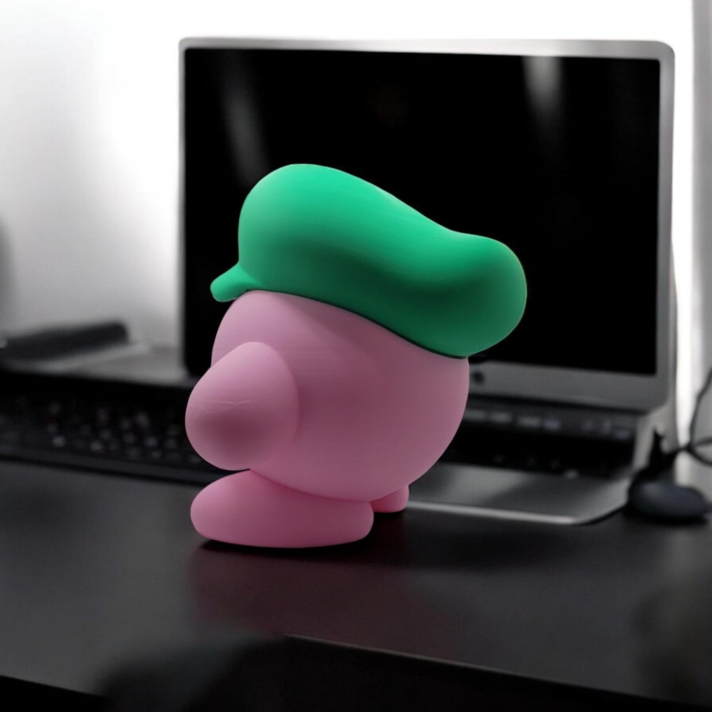 Luigy Kirby 3D Printed Model - Kirby Game Collectible Figurine fan art desk pet image 5