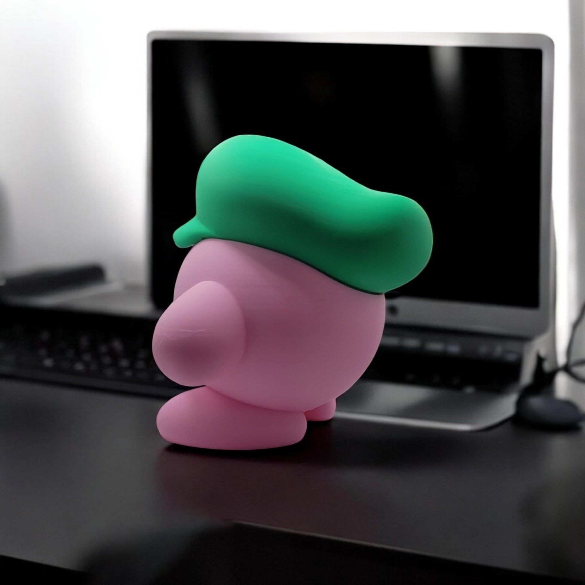 Luigy Kirby 3D Printed Model - Kirby Game Collectible Figurine fan art desk pet image 5