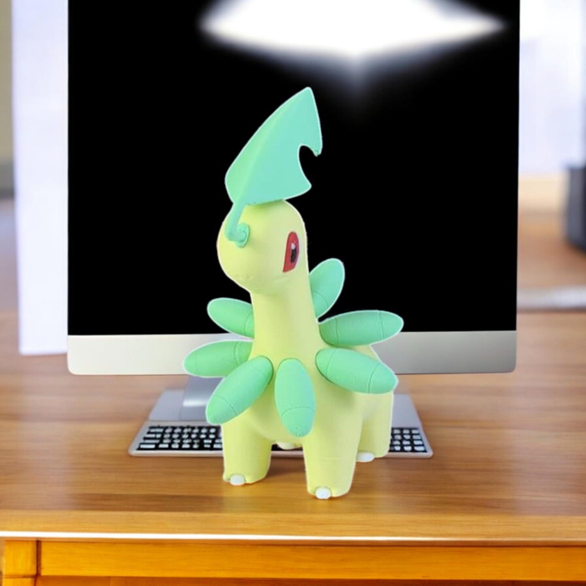 Bayleef 3D Printed Model - Pokemon Game Collectible Figurine fan art desk pet image 1
