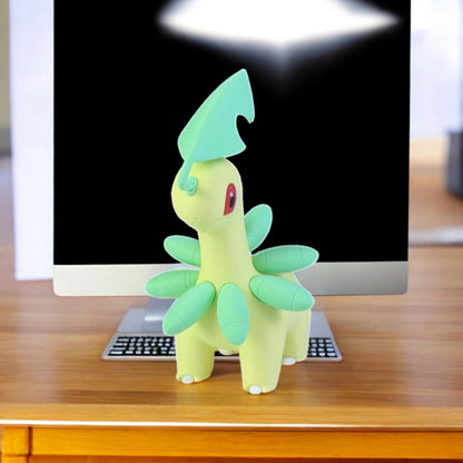 Bayleef 3D Printed Model - Pokemon Game Collectible Figurine fan art desk pet image 1