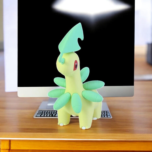 Bayleef 3D Printed Model - Pokemon Game Collectible Figurine fan art desk pet image 1
