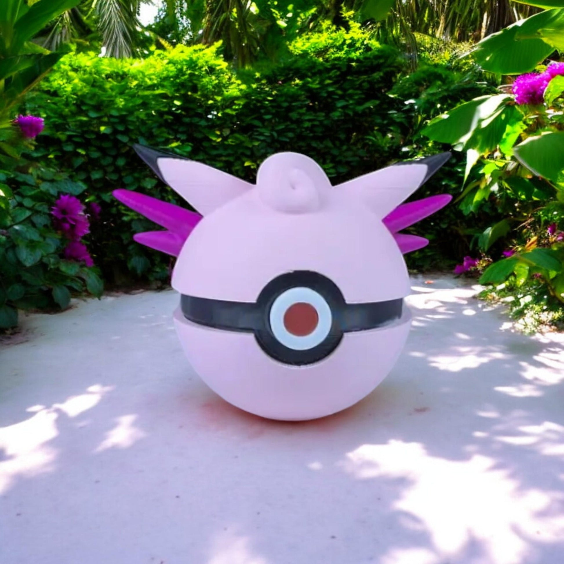 Clefable Pokeball - Pokemon Game Collectible Figurine fan art desk pet image 0