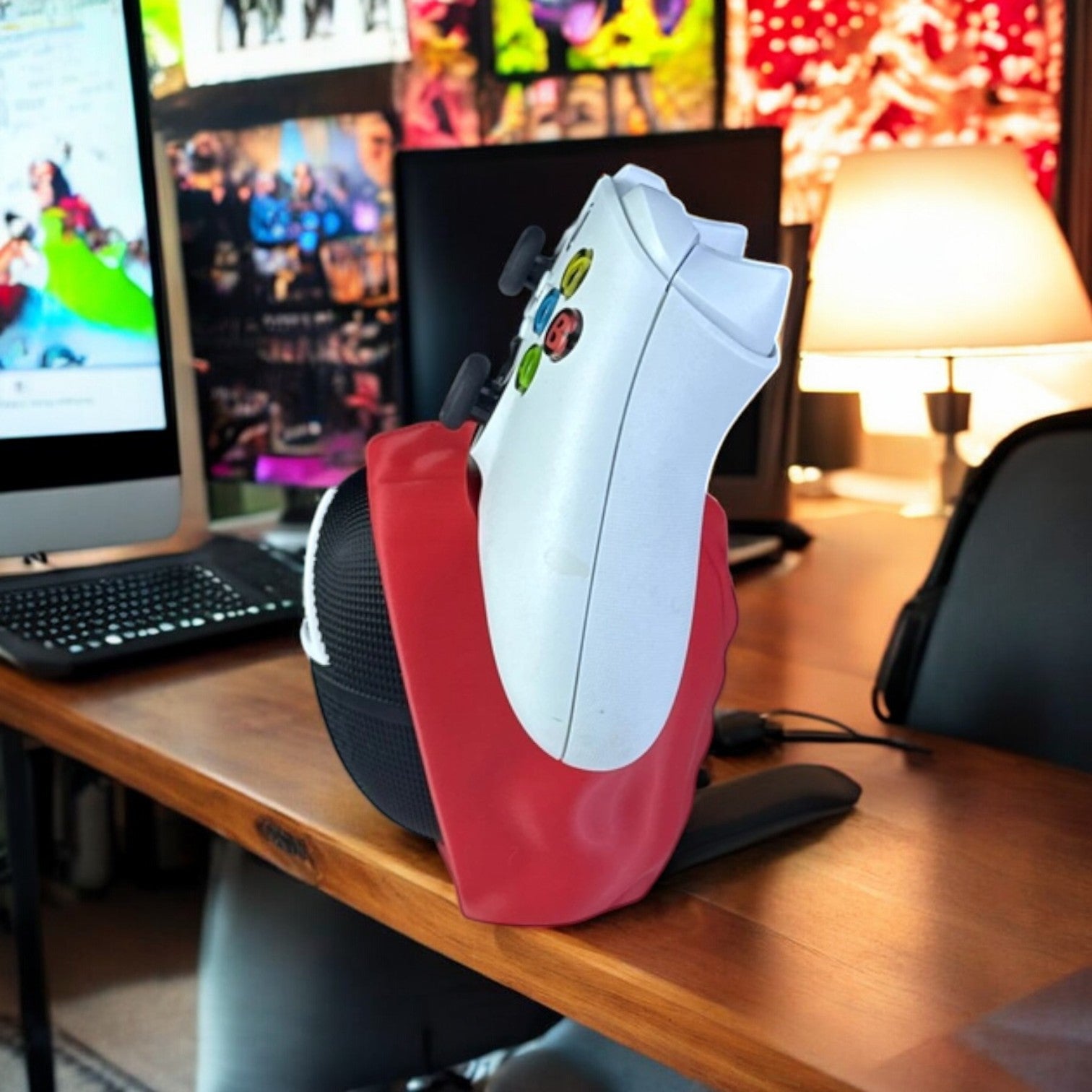 Red Guard Controller Holder3D Printed Model - Squid games Game Collectible Figurine fan art desk pet image 1