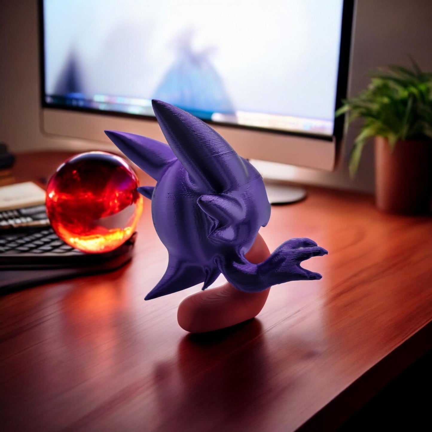 Haunter 3D Printed Model - Pokemon Game Collectible Figurine fan art desk pet image 4