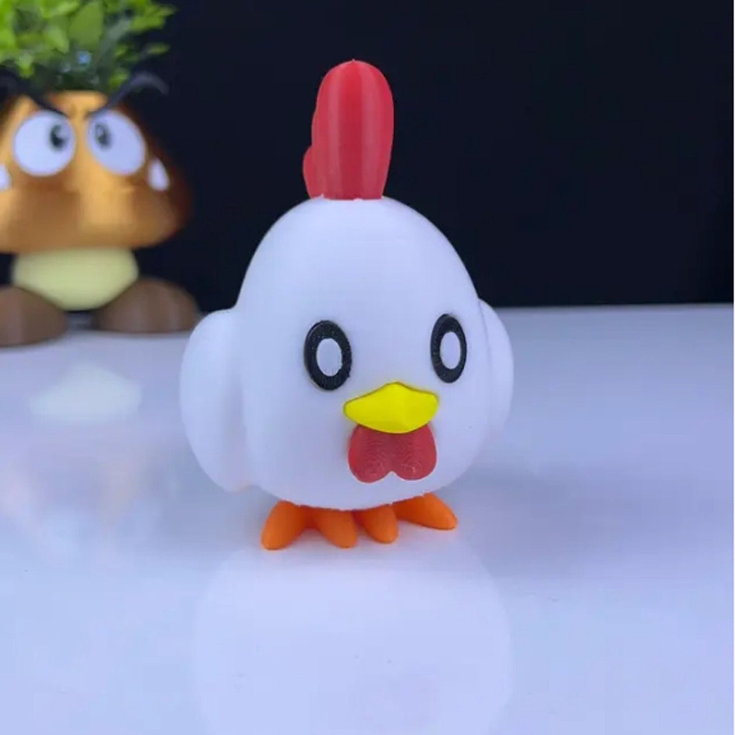 Chikipi 3D Printed Model - Palworld Game Collectible Figurine fan art desk pet image 0