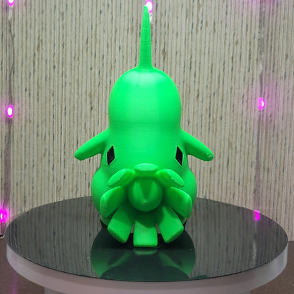 Larvitar 3D Printed Model - Pokemon Game Collectible Figurine fan art desk pet image 1