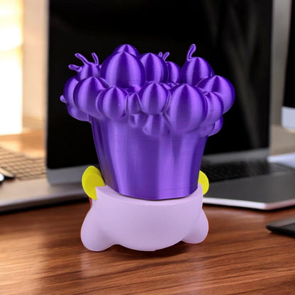 Poison Kirby 3D Printed Model - Kirby Game Collectible Figurine fan art desk pet image 3