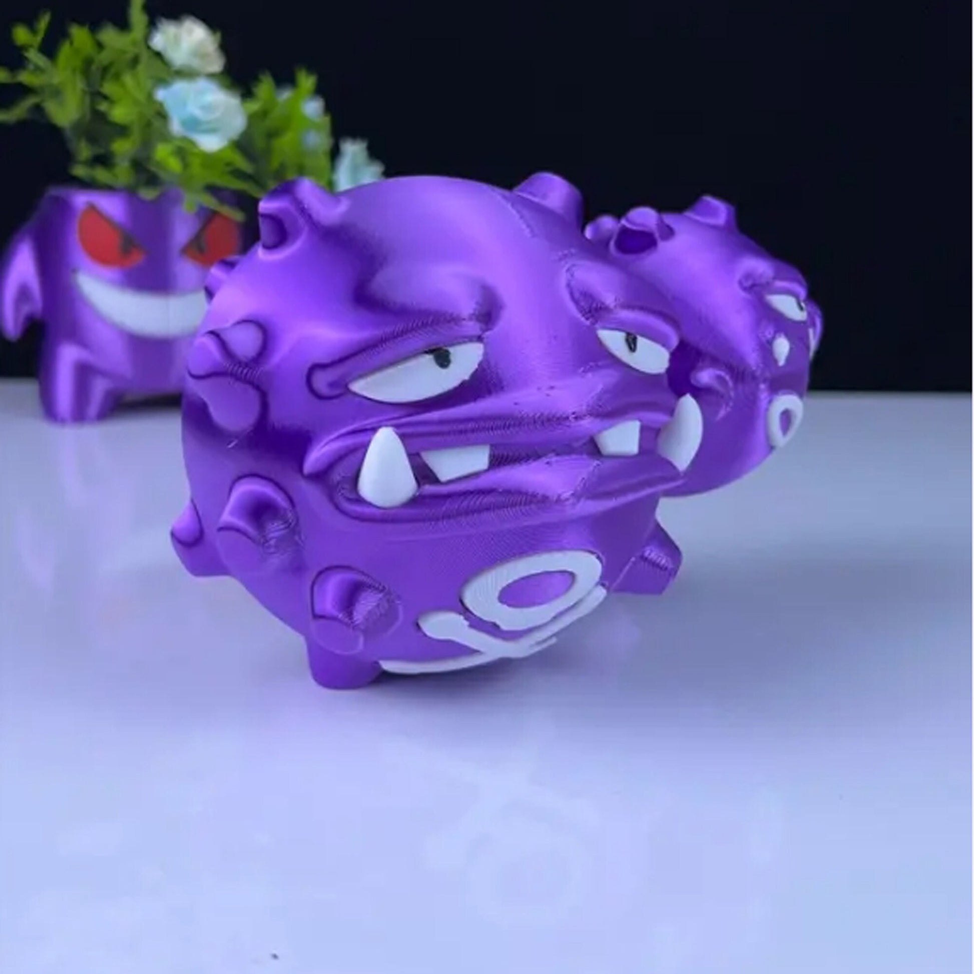 Weezing 3D Printed Model - Pokemon Game Collectible Figurine fan art desk pet image 4