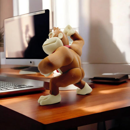 Donkey Kong 3D Printed Model - Game Collectible Figurine fan art desk pet image 4