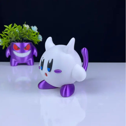 Mewtwo Kirby 3D Printed Model - Kirby Game Collectible Figurine fan art desk pet image 2