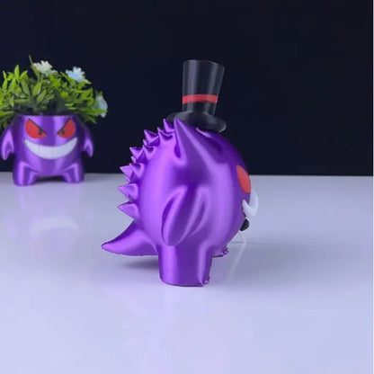 Mr Gengar 3D Printed Model - Pokemon Game Collectible Figurine fan art desk pet image 2
