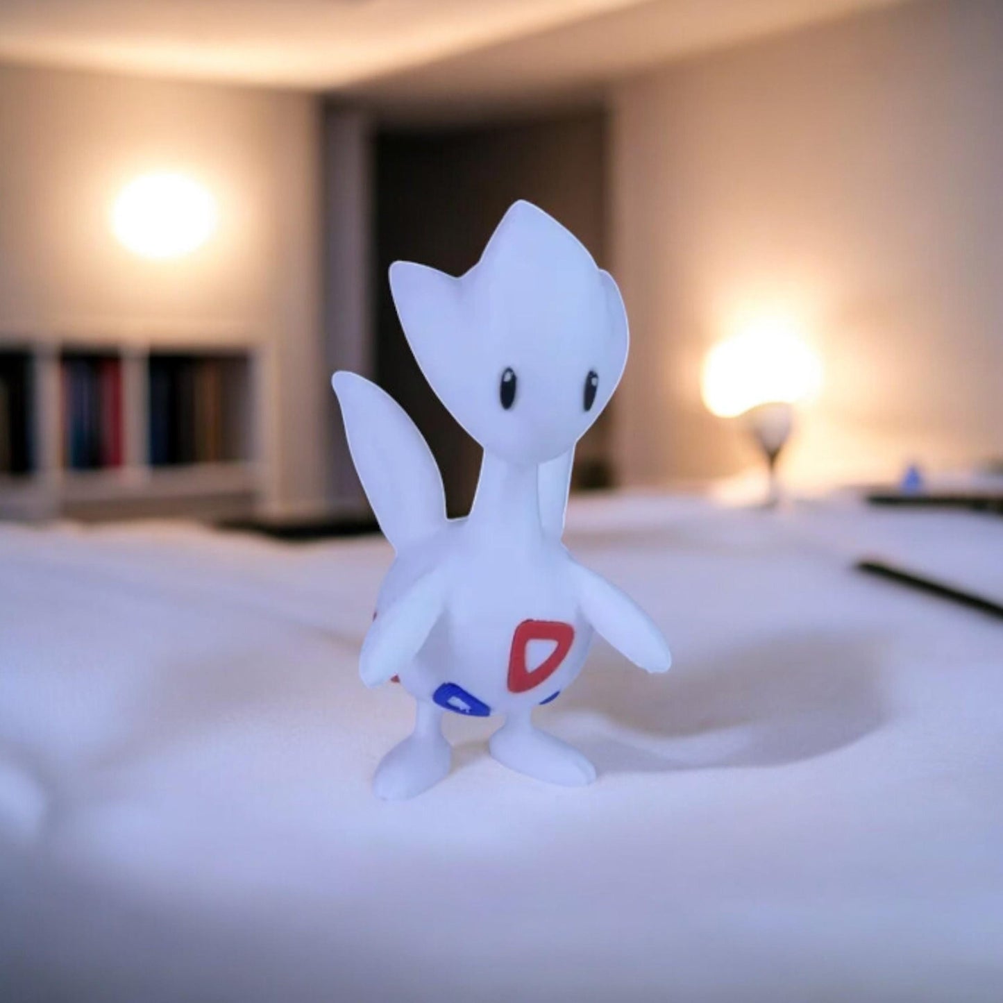 Togetic 3D Printed Model - Pokemon Game Collectible Figurine fan art desk pet image 6