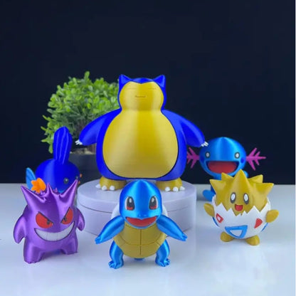 Snorlax 3D Printed Model - Pokemon Game Collectible Figurine fan art desk pet image 2