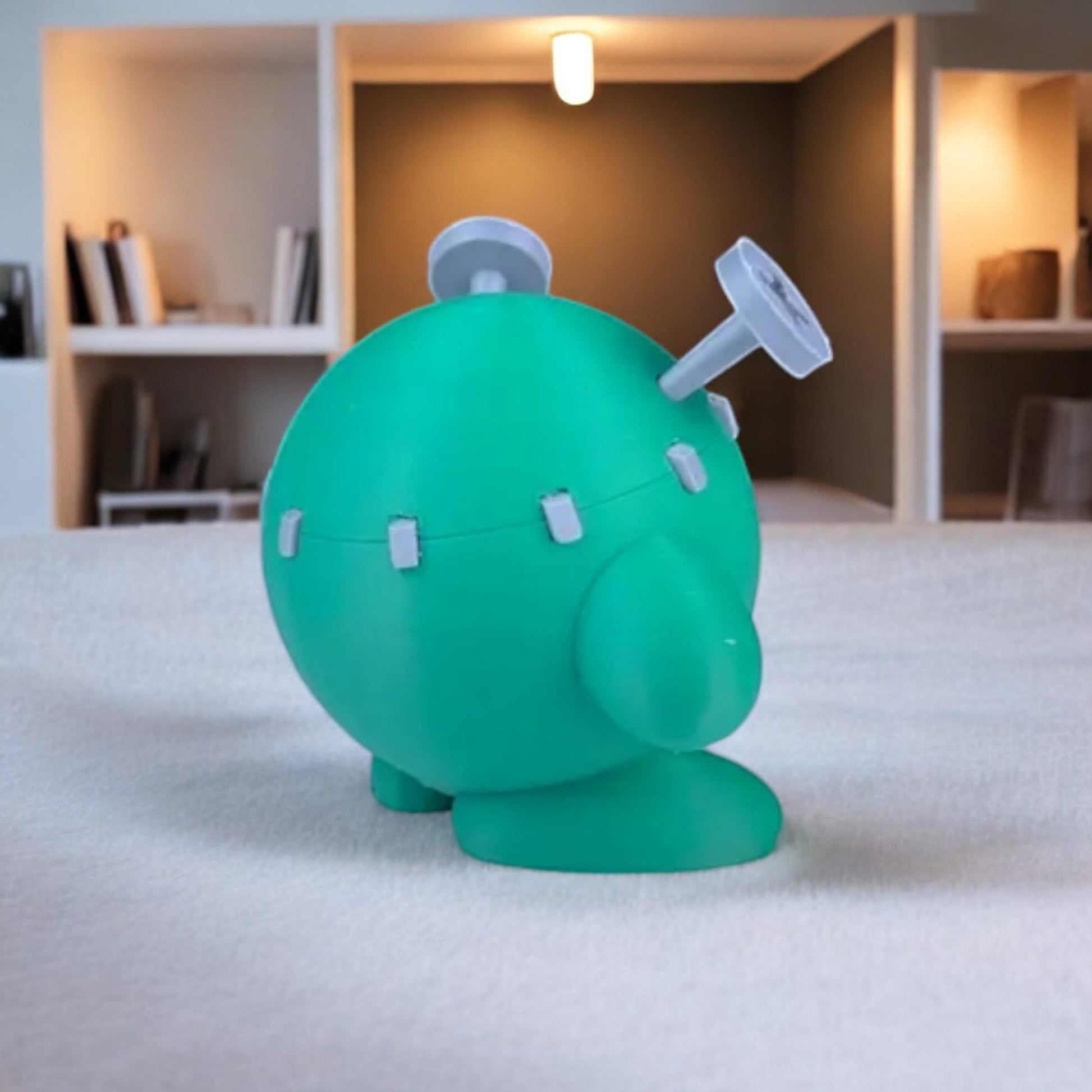 Frankenstein Kirby 3D Printed Model - Kirby Game Collectible Figurine fan art desk pet image 3