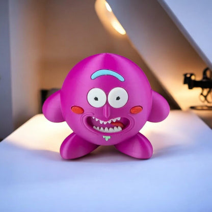 Sanches Kirby 3D Printed Model - Kirby Game Collectible Figurine fan art desk pet image 0