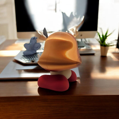 Goomba Piggy Bank 3D Printed Model - Banks Game Collectible Figurine fan art desk pet image 5
