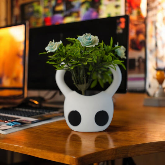 Hollow Knight Plant Pot - 3D Printed Geeky Succulent Planter image 0