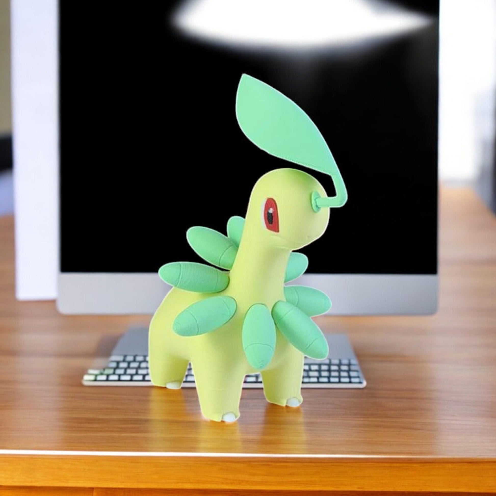 Bayleef 3D Printed Model - Pokemon Game Collectible Figurine fan art desk pet image 2