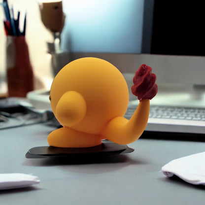 Charmander kirby 3D Printed Model - Kirby Game Collectible Figurine fan art desk pet image 7