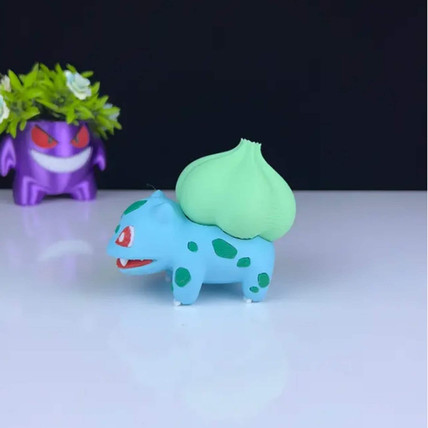 Bulbasaur 3D Printed Model - Pokemon Game Collectible Figurine fan art desk pet image 3