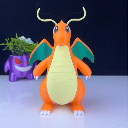Dragonite 3D Printed Model - Pokemon Game Collectible Figurine fan art desk pet image 0