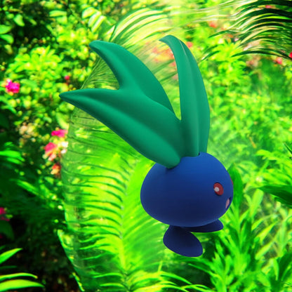 Oddish 3D Printed Model - Pokemon Game Collectible Figurine fan art desk pet image 4