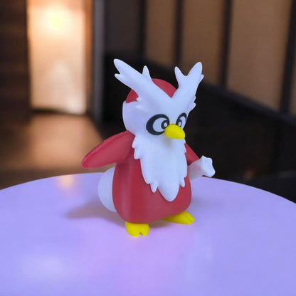 Delibird 3D Printed Model - Pokemon Game Collectible Figurine fan art desk pet image 6