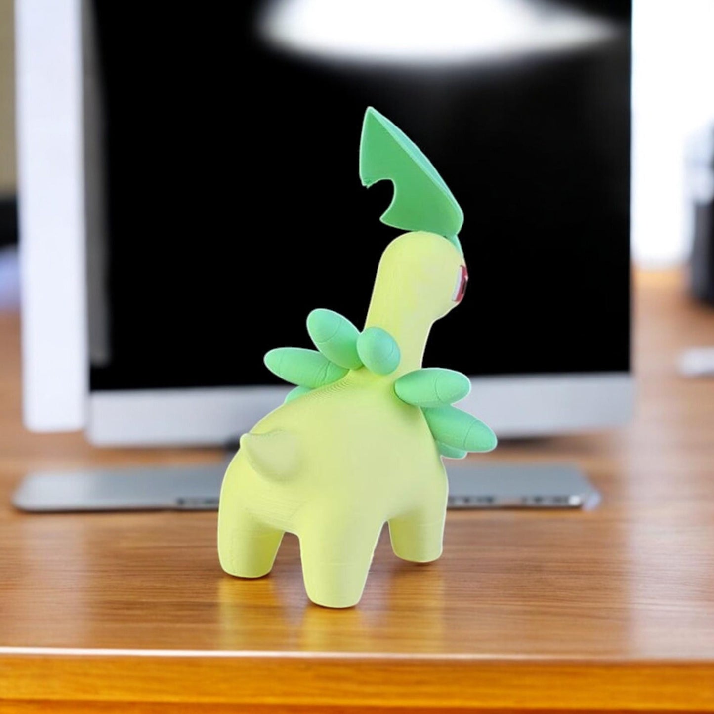 Bayleef 3D Printed Model - Pokemon Game Collectible Figurine fan art desk pet image 4