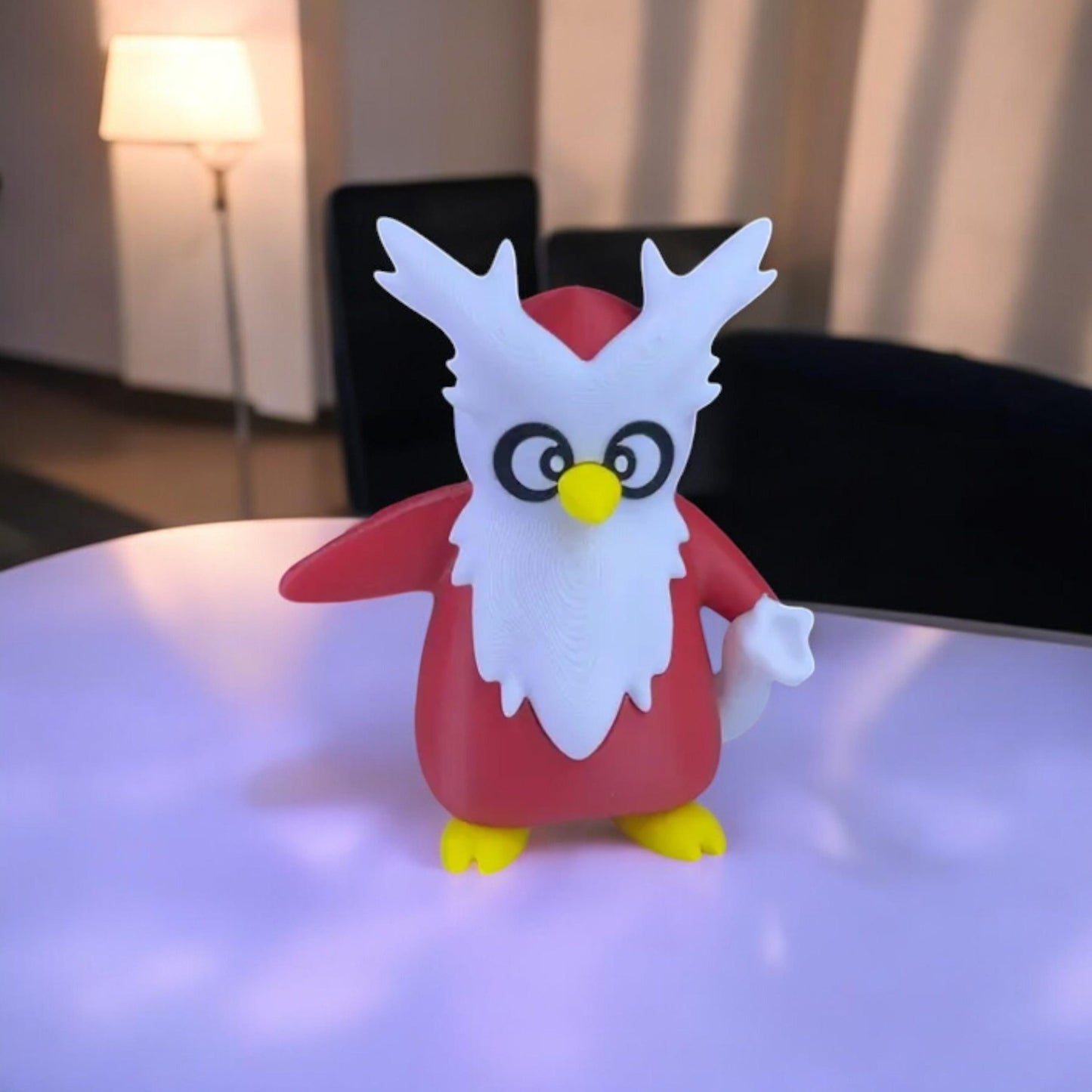 Delibird 3D Printed Model - Pokemon Game Collectible Figurine fan art desk pet image 0