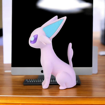 Espeon 3D Printed Model - Pokemon Game Collectible Figurine fan art desk pet image 1