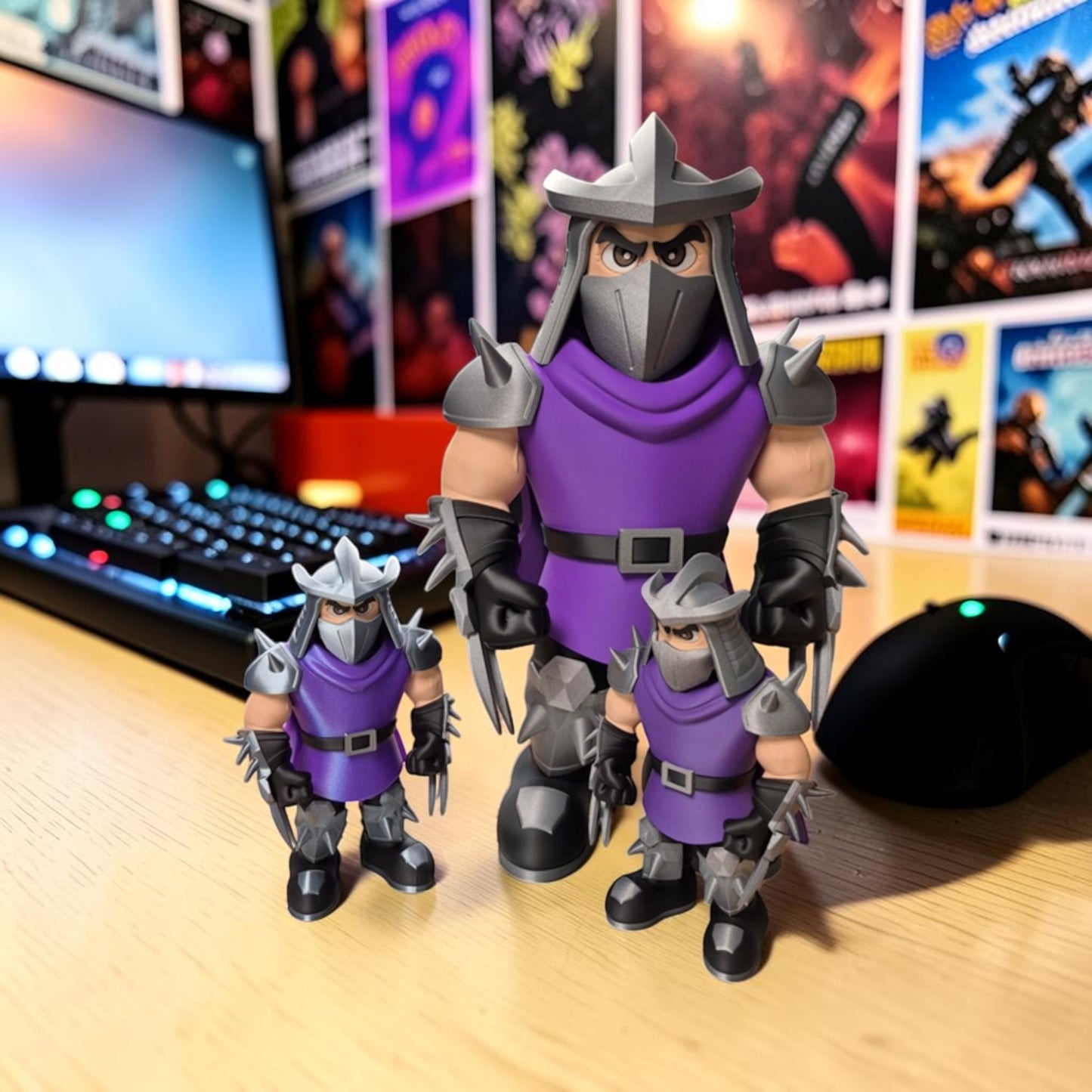 Shredder TMNT 3D Print - Teenage Mutant Ninja Turtles Figure image 2