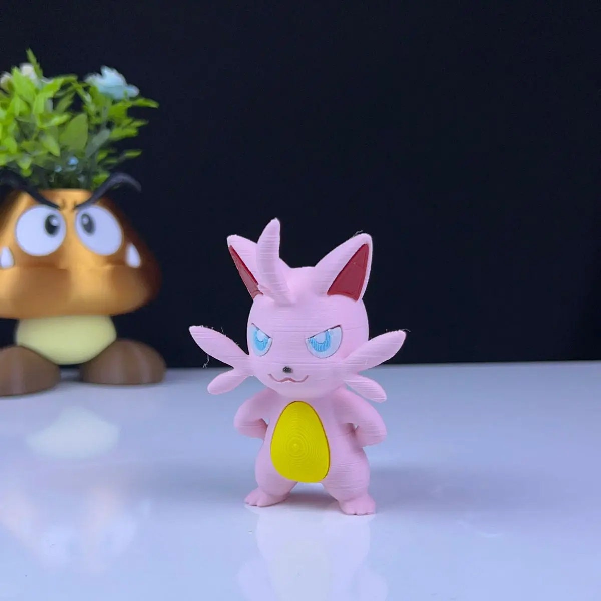 Cattiva 3D Printed Model - Palworld Game Collectible Figurine fan art desk pet image 6