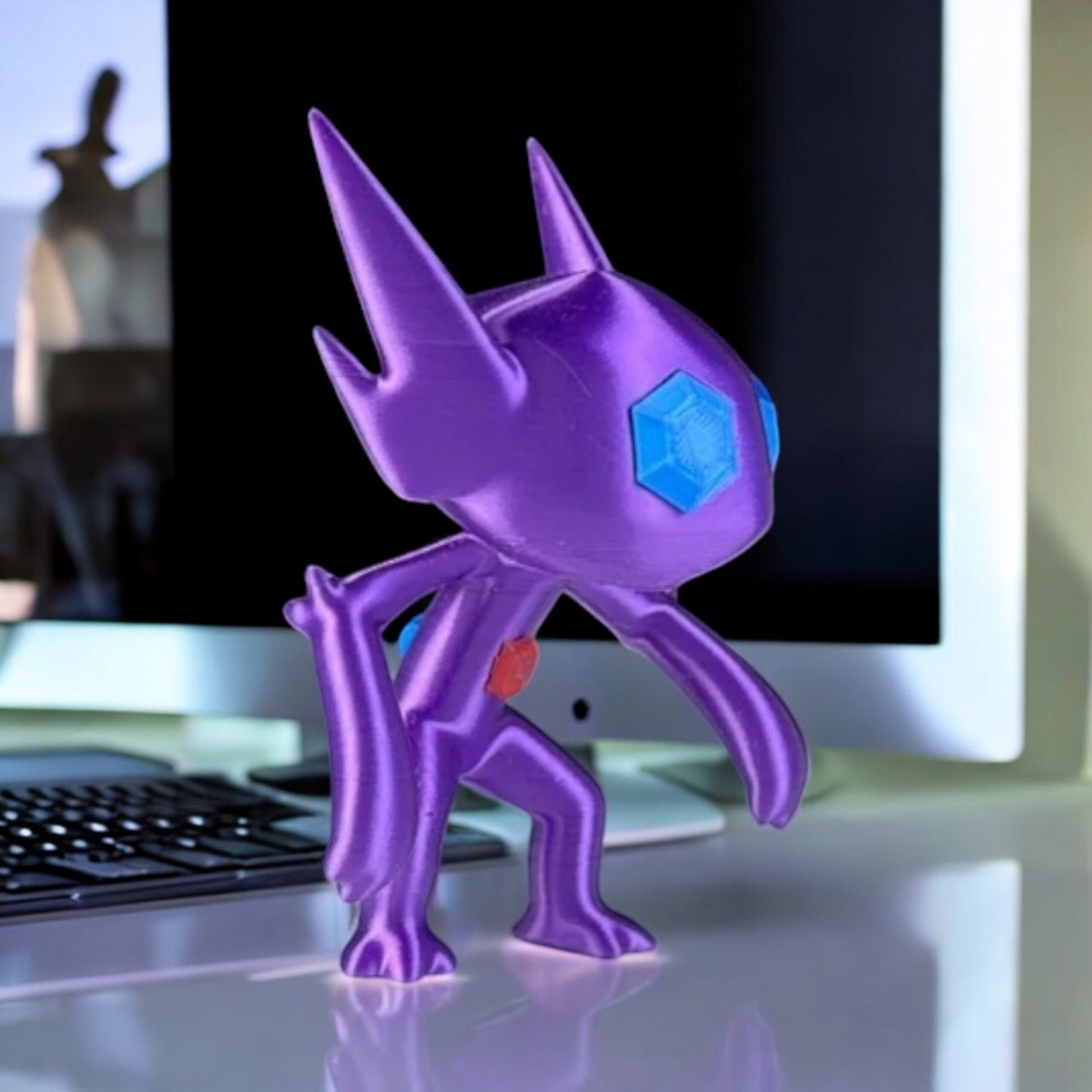 Sableye 3D Printed Model - Pokemon Game Collectible Figurine fan art desk pet image 1