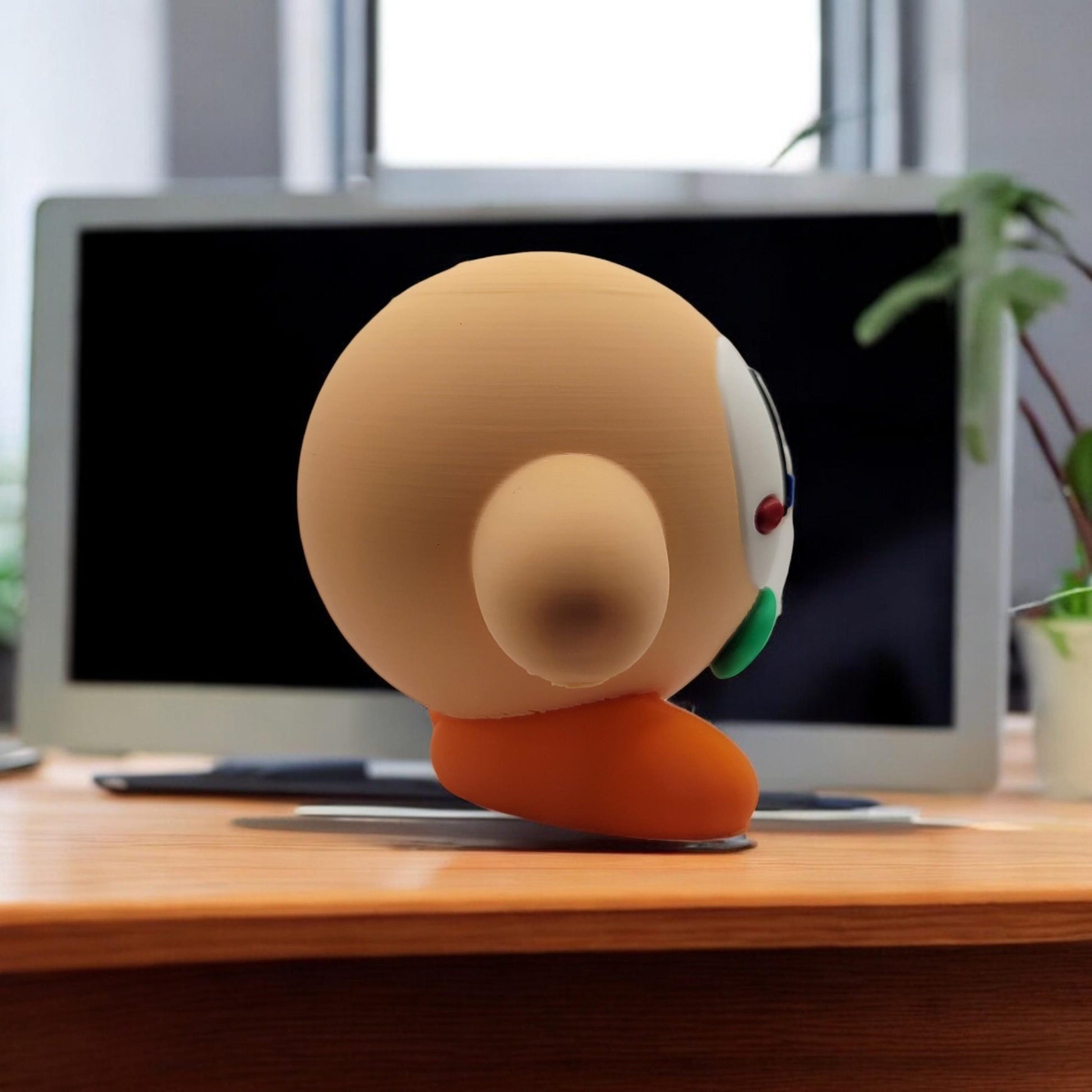 Rowlet kirby 3D Printed Model - Kirby Game Collectible Figurine fan art desk pet image 4