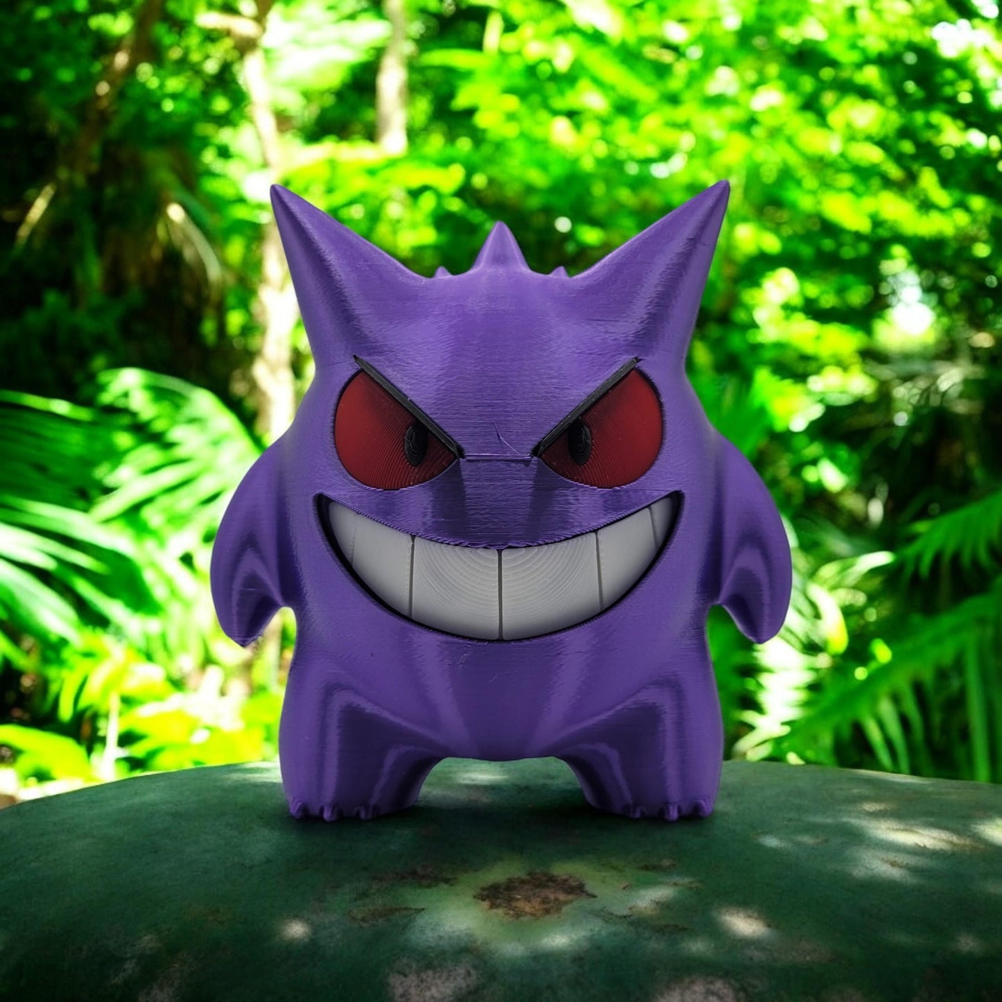 Gengar 3D Printed Model - Pokemon Game Collectible Figurine fan art desk pet image 0