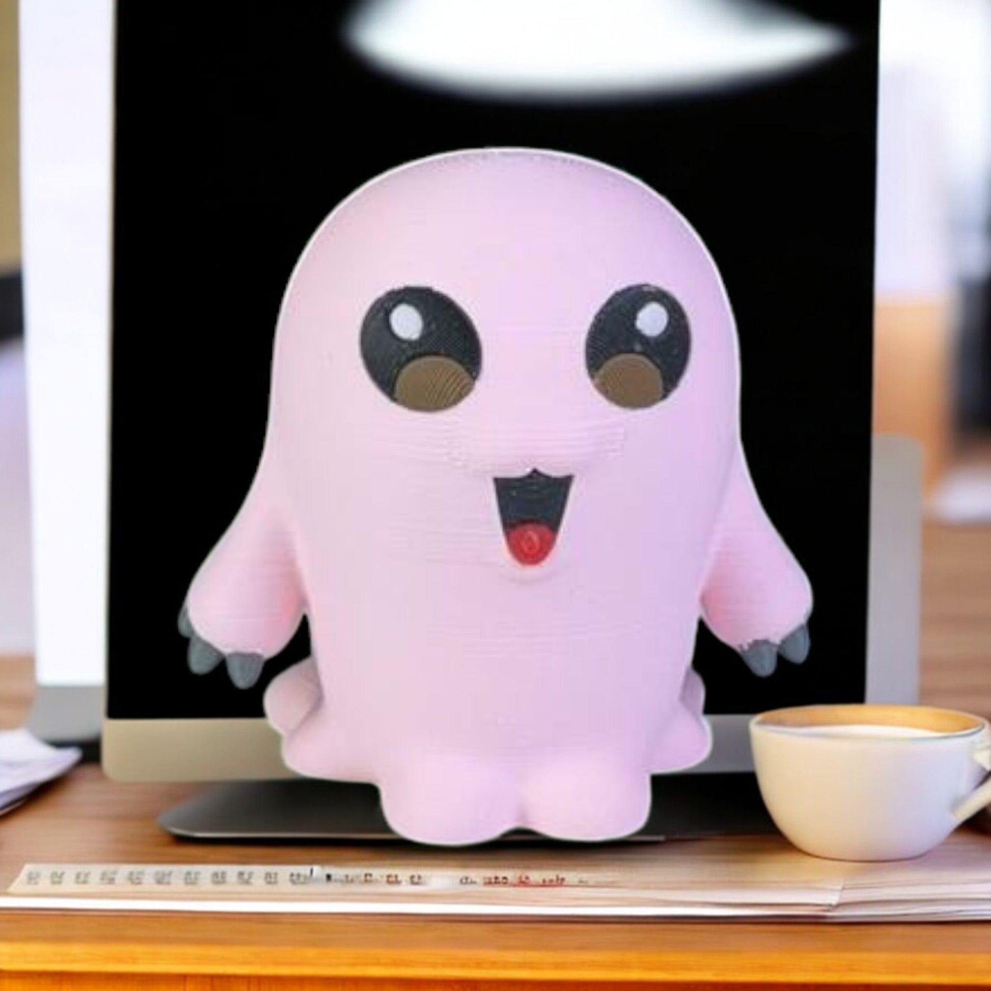 Motimon 3D Printed Model - Pokemon Game Collectible Figurine fan art desk pet image 0