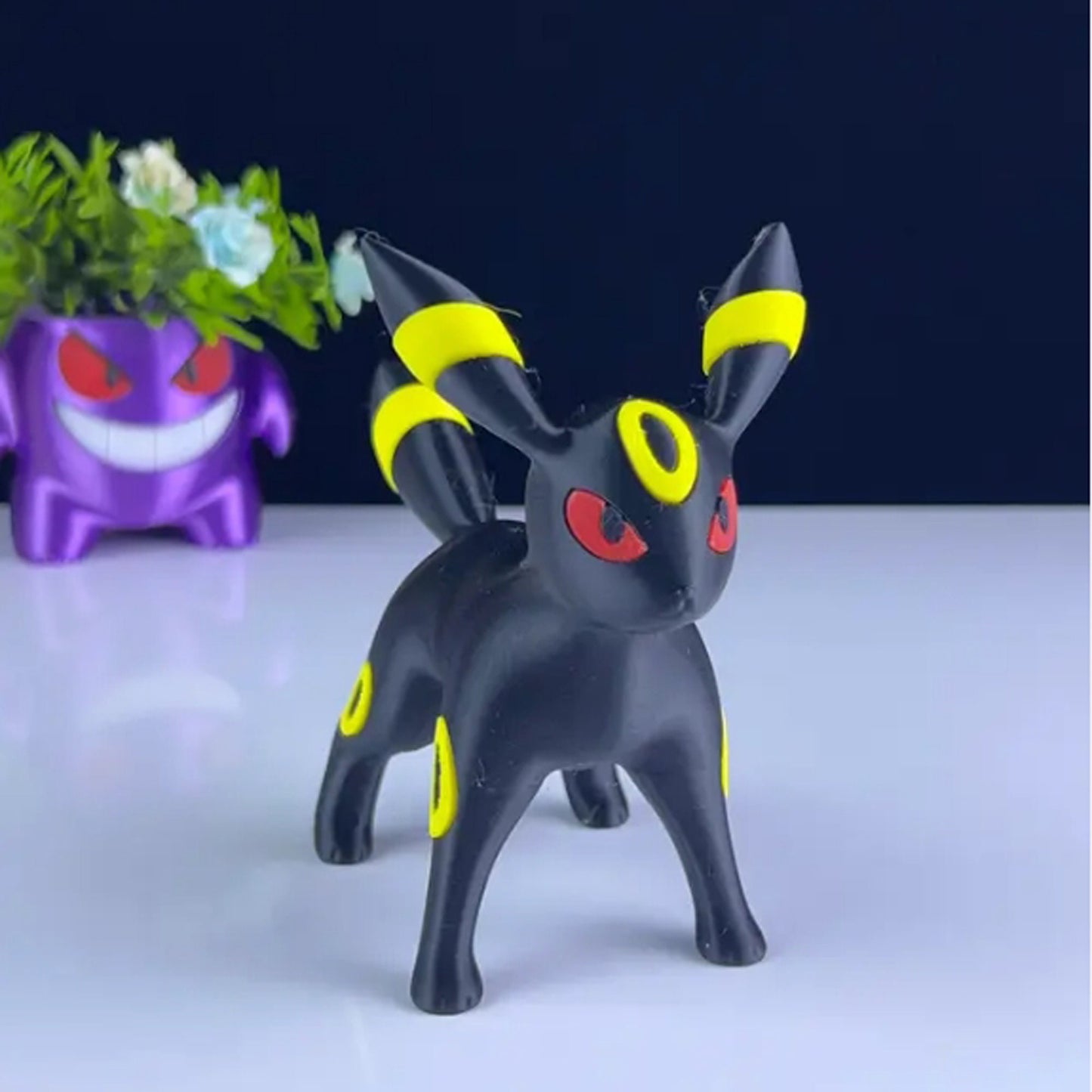 Umbreon 3D Printed Model - Pokemon Game Collectible Figurine fan art desk pet image 5