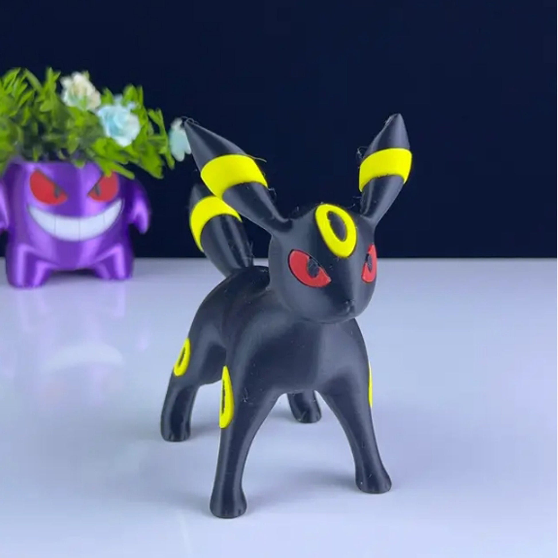 Umbreon 3D Printed Model - Pokemon Game Collectible Figurine fan art desk pet image 5