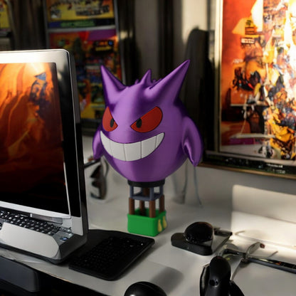 Gengar Hot Air Balloon 3D Print - Pokemon Flying Figure Desk Decor image 5