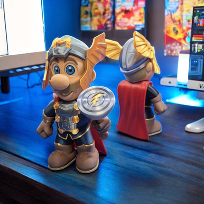 Thorio 3D Printed Model - Super Mario Game Collectible Figurine image 3