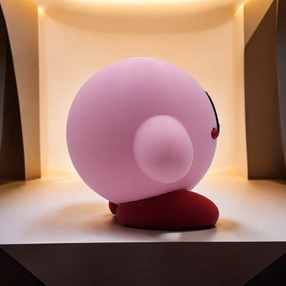 Kirby 3D Printed Model - Kirby Game Collectible Figurine fan art desk pet image 2