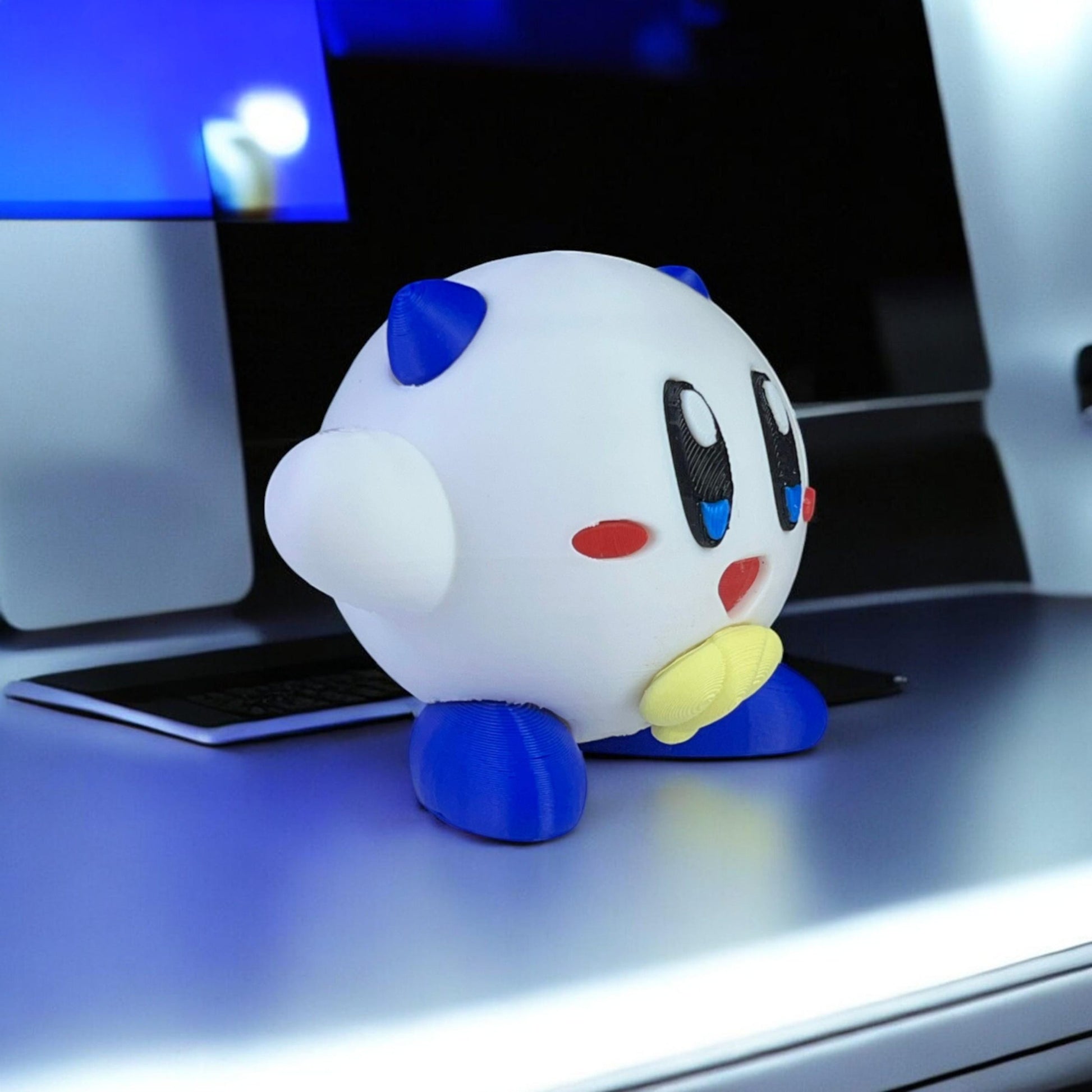 Oshawott 3D Printed Model - Pokemon Game Collectible Figurine fan art desk pet image 1