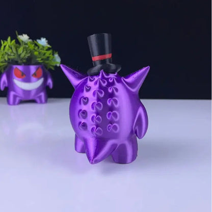 Mr Gengar 3D Printed Model - Pokemon Game Collectible Figurine fan art desk pet image 3