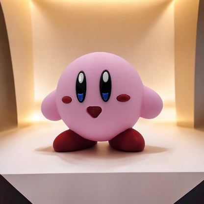 Kirby 3D Printed Model - Kirby Game Collectible Figurine fan art desk pet image 6
