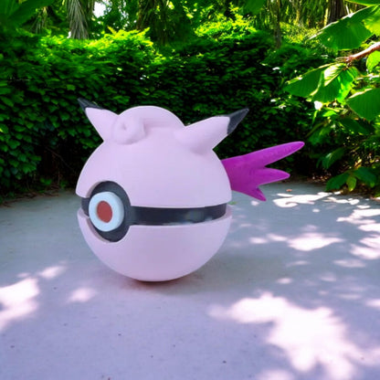 Clefable Pokeball - Pokemon Game Collectible Figurine fan art desk pet image 2
