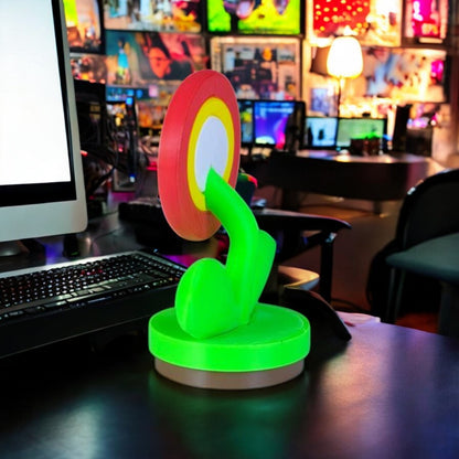 Fire Flower 3D Printed Model - Super Mario Game Collectible Figurine fan art desk pet image 3